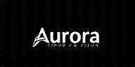 Aurora Sound & Vision Logo (White Version)